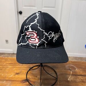 Vintage Dale Earnhardt #3 Lightning Bolt Snapback Hat Nascar GrandpaCore Dadcore